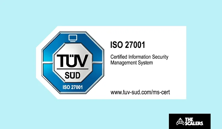 ISO 27001 certified information security management system