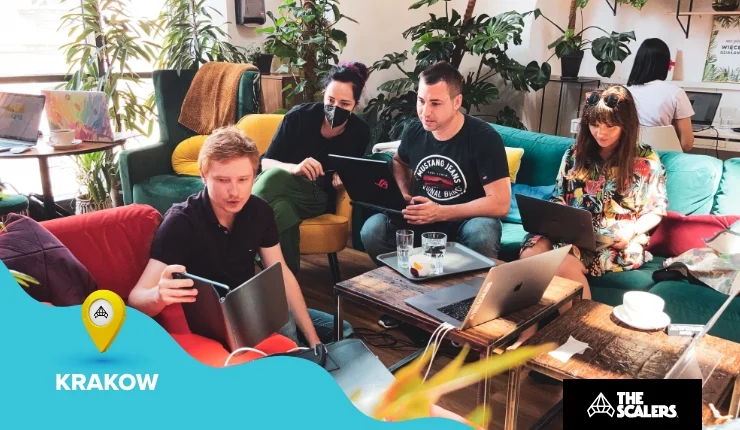 Marketing team meeting Krakow