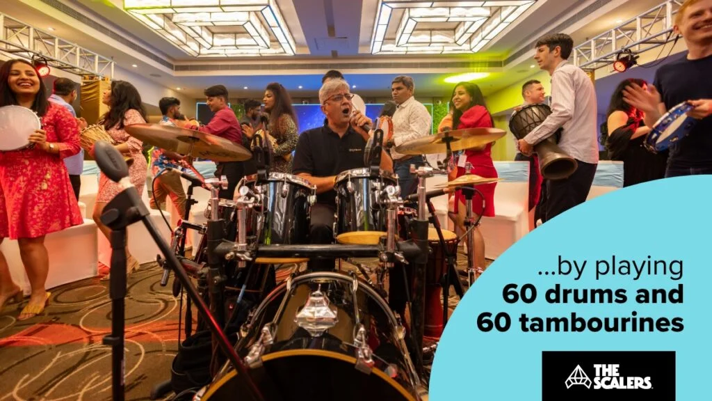 Drum jam session