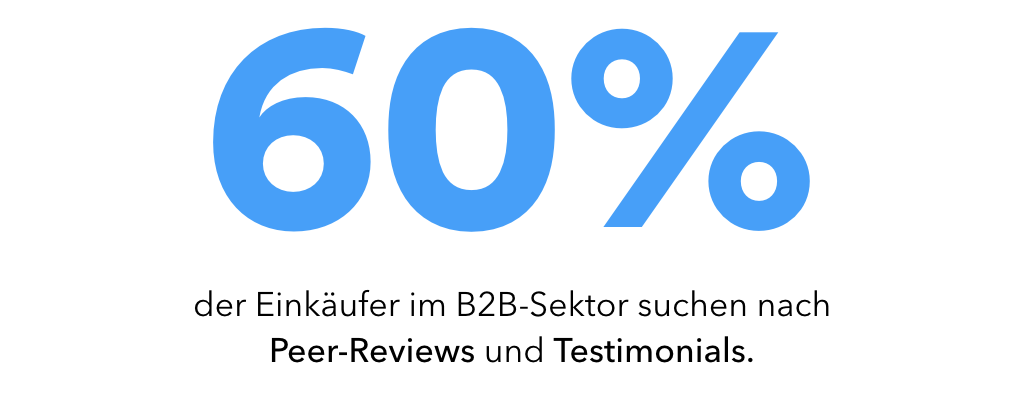 Peer-Reviews und Testimonials