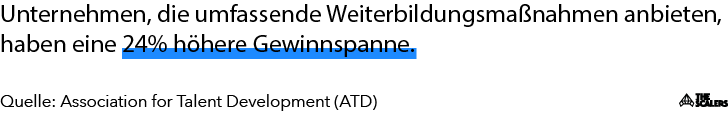 Entwicklungsteam produktiver durch Weiterbildungsmaßnahmen