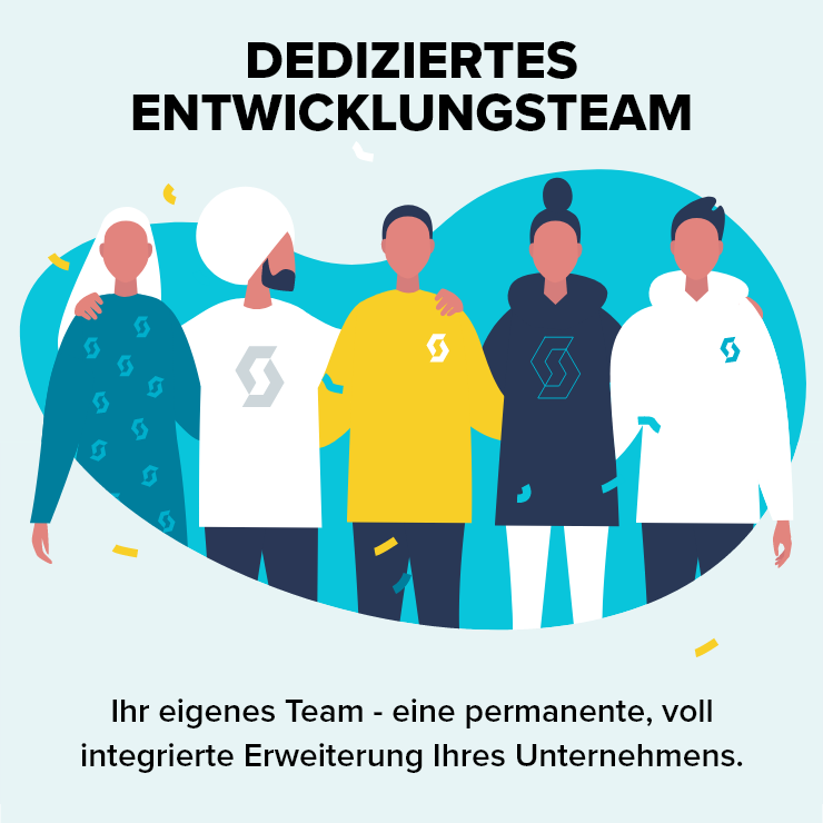 Dediziertes Entwicklungsteam