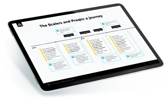tablet with educational content
