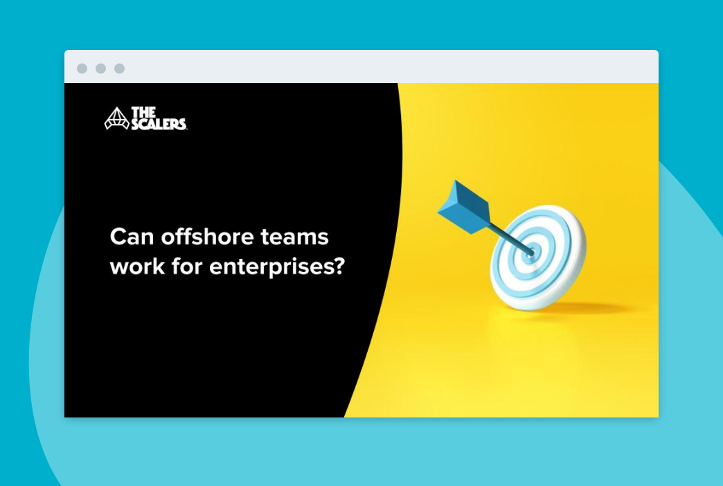 Offshore team for enterprises