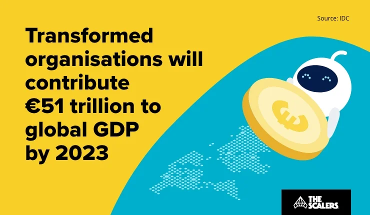Transformed organisation will contribute trillion to global GDP