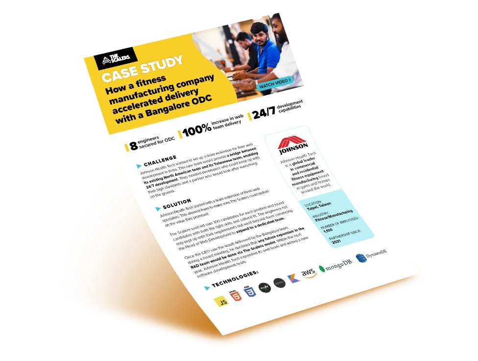 Johnson Health Tech 2 pager