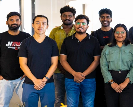 Dedicated software engineering team in a Bangalore office working with global technology companies