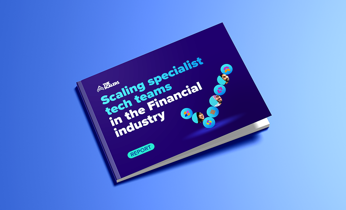 Scaling specialist tech teams in the financial industry report